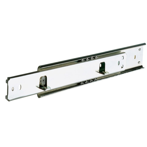 24 In. Two-Way Travel 3/4-Extension Slide, 50 Lb. Load Capacity