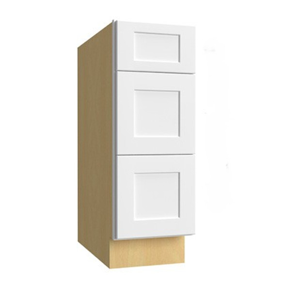 Base 3 Drawer 12 W X 34-1/2 H X 24 D - Luna Timber by Fabuwood Base 3 Drawer 12 W X 34-1/2 H X 24 D - Luna Timber by Fabuwood