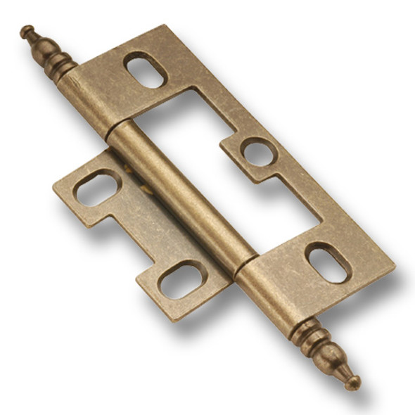 Steel Non-Mortised Hinges 2-1/2 in x 1-1/2 in by Hickory Hardware Steel Non-Mortised Hinges 2-1/2 in x 1-1/2 in by Hickory Hardware