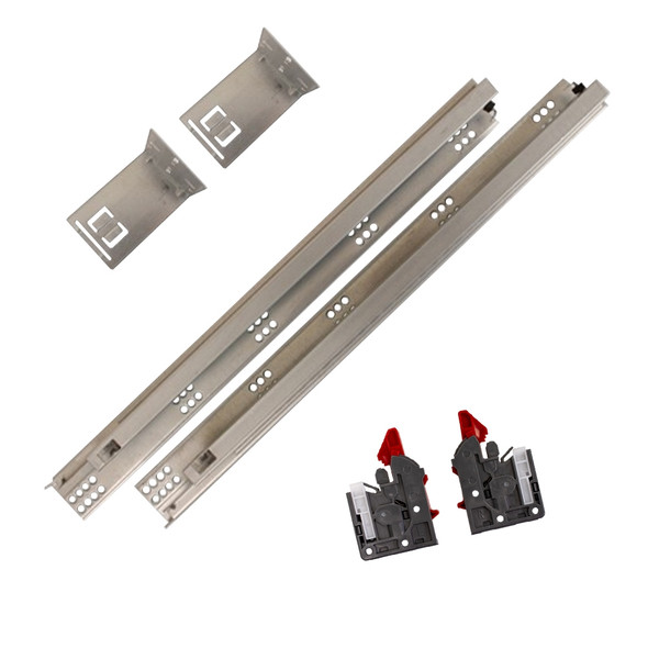 3300 Series Soft Close, Under-Mount Drawer Slide with Full Extension by CSH 3300 Series Soft Close, Under-Mount Drawer Slide with Full Extension by CSH