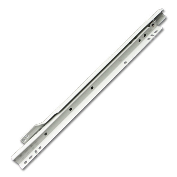 Hettich Euroslide Self-Closing White Epoxy Coated Drawer Slides by Hettich Hettich Euroslide Self-Closing White Epoxy Coated Drawer Slides by Hettich