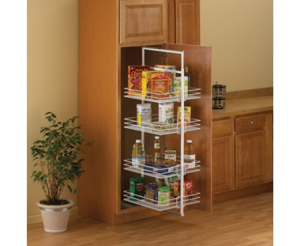 Center Mount Baskets and Pantry Roll Out by Knape & Vogt Center Mount Baskets and Pantry Roll Out by Knape & Vogt