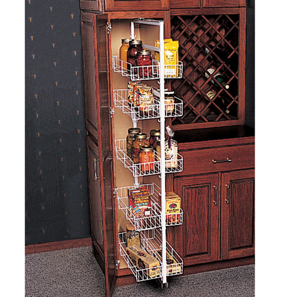 Center-Mount and Full Extension Pantry Roll Outs by Knape & Vogt Center-Mount and Full Extension Pantry Roll Outs by Knape & Vogt