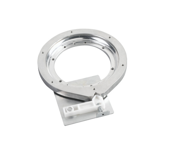 Aluminum Swivel Bearing for Kidney-Shaped/D-Shaped Lazy Susan Shelves by Rev-A-Shelf Aluminum Swivel Bearing for Kidney-Shaped/D-Shaped Lazy Susan Shelves by Rev-A-Shelf