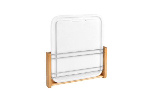 Wood Door Mount Cutting Board with Polymer Cutting Board by Rev-A-Shelf Wood Door Mount Cutting Board with Polymer Cutting Board by Rev-A-Shelf