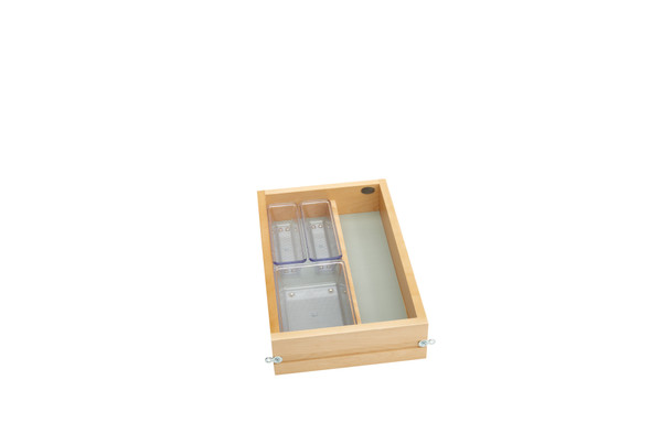 Wood Vanity Cabinet Replacement Drawer System w/Soft Close by Rev-A-Shelf Wood Vanity Cabinet Replacement Drawer System w/Soft Close by Rev-A-Shelf