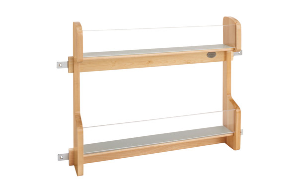 Wood Vanity Cabinet Door Storage Rack by Rev-A-Shelf Wood Vanity Cabinet Door Storage Rack by Rev-A-Shelf
