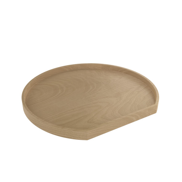 Wood D-Shaped Lazy Susans Shelf for Corner Base Cabinets by Rev-A-Shelf Wood D-Shaped Lazy Susans Shelf for Corner Base Cabinets by Rev-A-Shelf