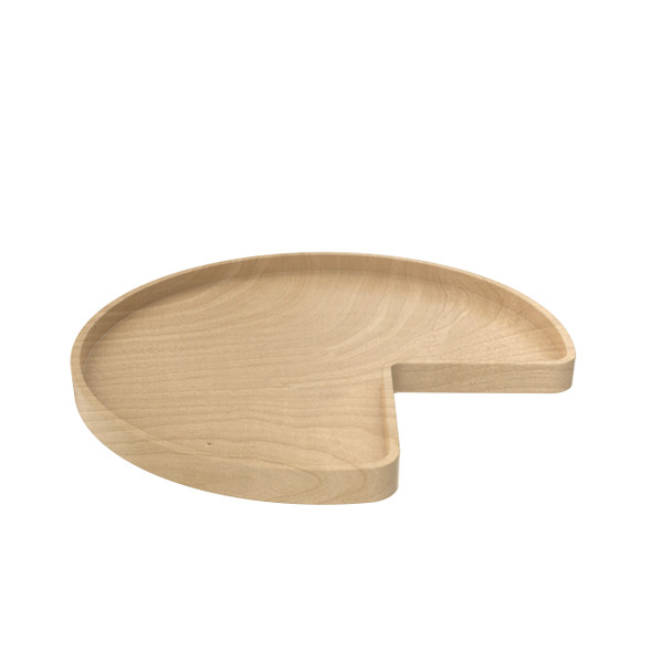 Wood Kidney-Shaped Lazy Susans Shelf for Corner Base Cabinets by Rev-A-Shelf Wood Kidney-Shaped Lazy Susans Shelf for Corner Base Cabinets by Rev-A-Shelf