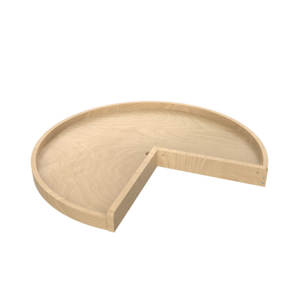 Wood Pie-Cut Lazy Susan Shelf for Corner Base Cabinets by Rev-A-Shelf Wood Pie-Cut Lazy Susan Shelf for Corner Base Cabinets by Rev-A-Shelf