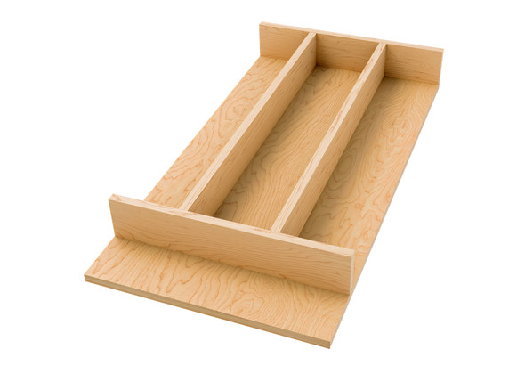 10-1/4" x 19-1/2" Natural Maple Right Size Utensil Drawer Insert by Rev-A-Shelf 10-1/4" x 19-1/2" Natural Maple Right Size Utensil Drawer Insert by Rev-A-Shelf