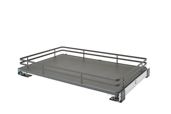 Solid Surface Pullout Organizer Shelf w/ Soft-Close by Rev-A-Shelf Solid Surface Pullout Organizer Shelf w/ Soft-Close by Rev-A-Shelf