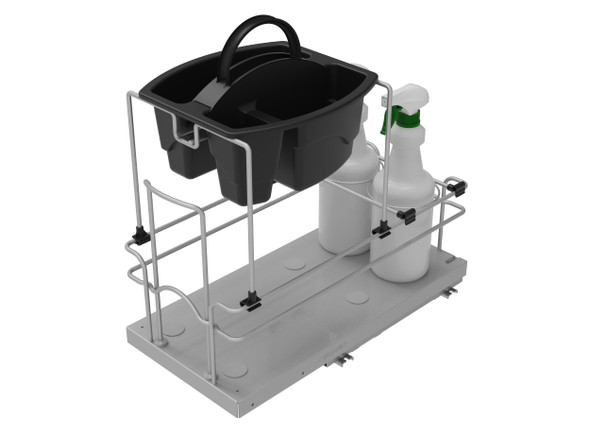 Undersink Pullout Cleaning Organizer w/ Soft-Close by Rev-A-Shelf Undersink Pullout Cleaning Organizer w/ Soft-Close by Rev-A-Shelf