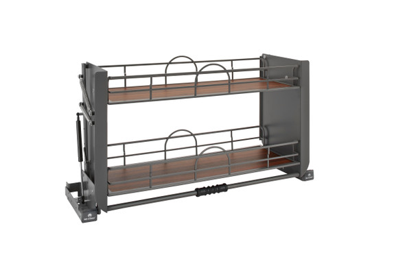Pull Down Organizer for Wall Cabinets by Rev-A-Shelf Pull Down Organizer for Wall Cabinets by Rev-A-Shelf