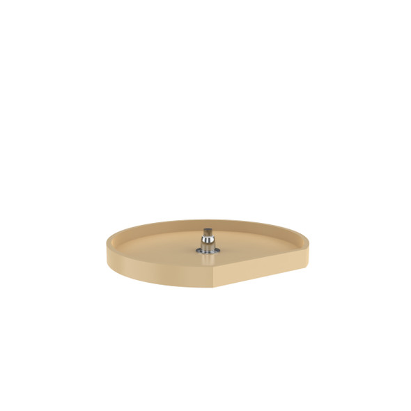 Polymer D-Shaped Lazy Susan for Corner Wall Cabinets by Rev-A-Shelf Polymer D-Shaped Lazy Susan for Corner Wall Cabinets by Rev-A-Shelf