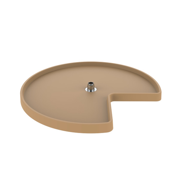 Polymer Kidney-Shaped 1-Shelf Lazy Susan Shelf for Corner Base Cabinets (No Post Included) by Rev-A-Shelf Polymer Kidney-Shaped 1-Shelf Lazy Susan Shelf for Corner Base Cabinets (No Post Included) by Rev-A-Shelf