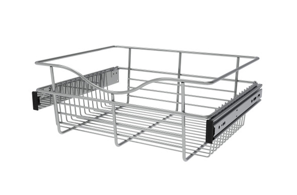 18" W Closet Basket for Custom Closet Systems by Rev-A-Shelf 18" W Closet Basket for Custom Closet Systems by Rev-A-Shelf
