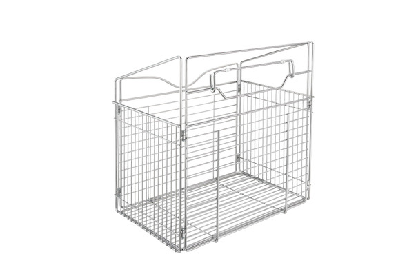 Steel Tilt Out Hamper for Custom Closet Systems by Rev-A-Shelf Steel Tilt Out Hamper for Custom Closet Systems by Rev-A-Shelf