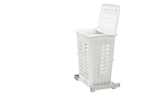Polymer Pullout Hamper for Vanity/Closet Applications by Rev-A-Shelf Polymer Pullout Hamper for Vanity/Closet Applications by Rev-A-Shelf