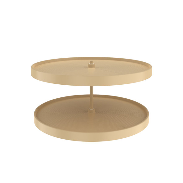 Lazy Daisy Polymer Full Circle 2-Shelf Lazy Susan w/Bottom-Mount Hardware for Corner Wall Cabinets by Rev-A-Shelf Lazy Daisy Polymer Full Circle 2-Shelf Lazy Susan w/Bottom-Mount Hardware for Corner Wall Cabinets by Rev-A-Shelf