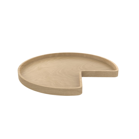 Banded Wood Kidney-Shaped Lazy Susan for Corner Base Cabinets w/Swivel bearing by Rev-A-Shelf Banded Wood Kidney-Shaped Lazy Susan for Corner Base Cabinets w/Swivel bearing by Rev-A-Shelf