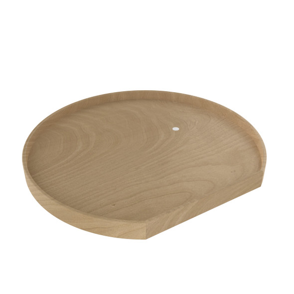 Natural Wood D-Shaped Lazy Susan Shelf for Corner Base Cabinets by Rev-A-Shelf Natural Wood D-Shaped Lazy Susan Shelf for Corner Base Cabinets by Rev-A-Shelf