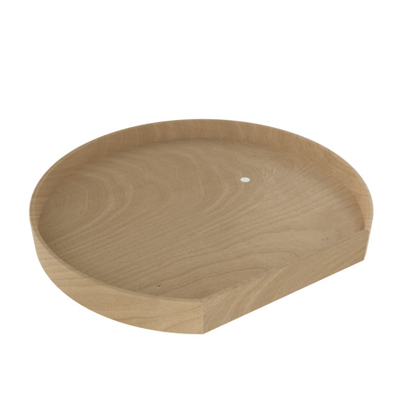 Natural Wood Tall D-Shaped Lazy Susan for Corner Base Cabinets w/ Swivel Bearing by Rev-A-Shelf Natural Wood Tall D-Shaped Lazy Susan for Corner Base Cabinets w/ Swivel Bearing by Rev-A-Shelf