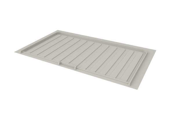 Flex Polymer Trim-to-Fit Vanity Sink Base Cabinet Drip Tray by Rev-A-Shelf Flex Polymer Trim-to-Fit Vanity Sink Base Cabinet Drip Tray by Rev-A-Shelf