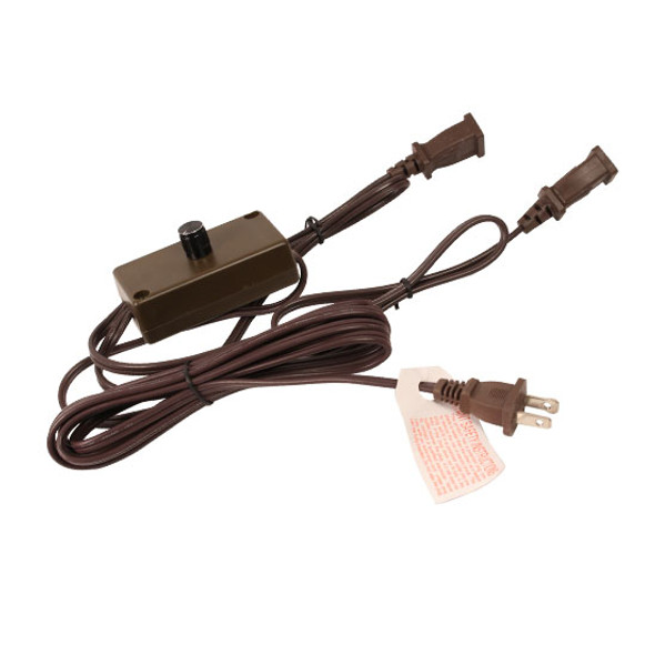 Harness Dimmer 10' Male Cord, Two 24" Female Cord, Full Range Rotary w/ Complimentary Knob Harness Dimmer 10' Male Cord, Two 24" Female Cord, Full Range Rotary w/ Complimentary Knob