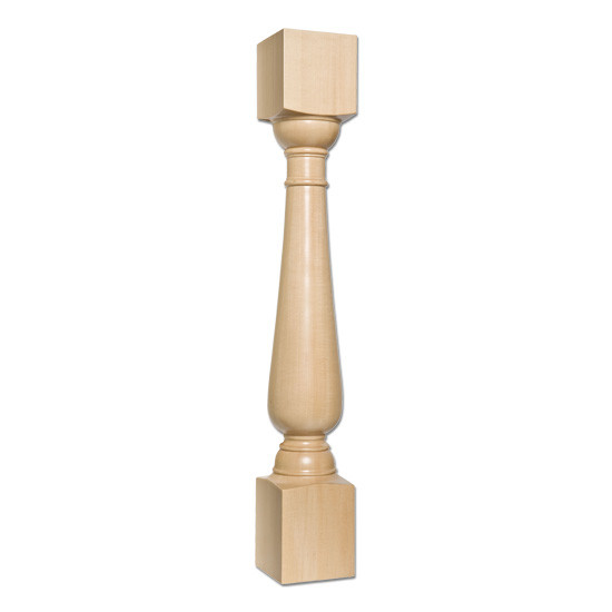 Maple Smooth Column- 5"