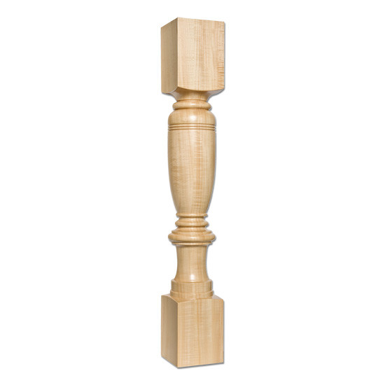 Cherry Carved Column- 5"