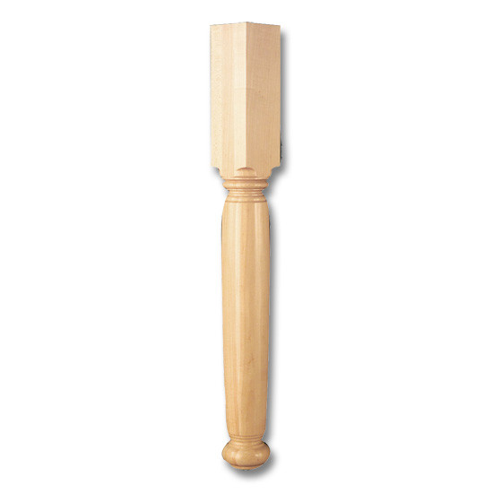 35.25" Plain Englishlish Estate Column Maple