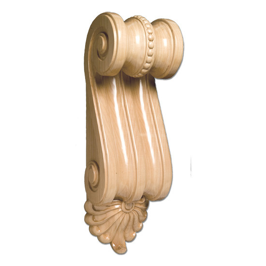 Scrolled Maple Corbel- 26"