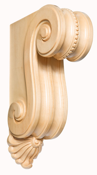 Scrolled Bracket Corbel- 12"