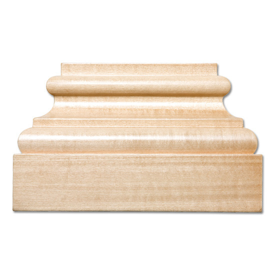 Large Maple Plinth Block- 8"