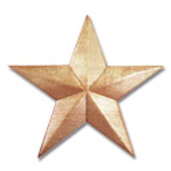 Small Star Wood Applique