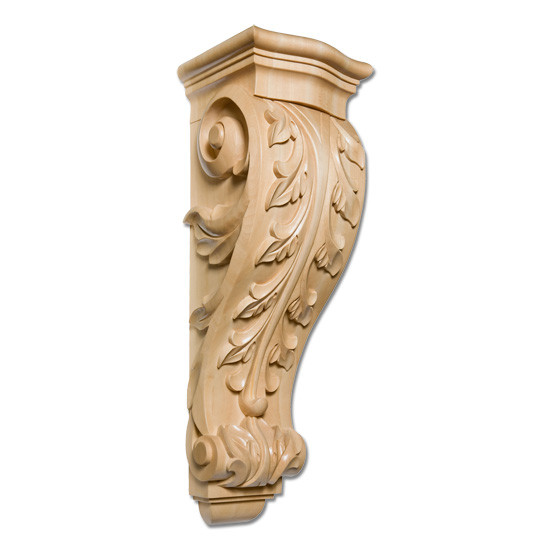 Acanthus Large Maple Corbel- 26 1/2"