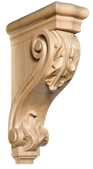 Acanthus Maple Large Corbel- 13"
