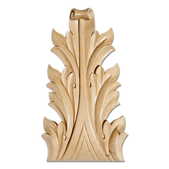 Wooden Leaf Applique