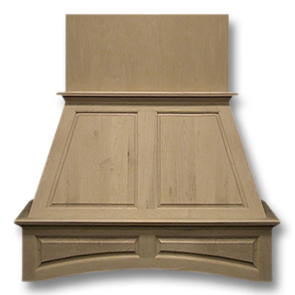 Hood Wood Double Panel - Wall 36\" - Cherry Sanded-no finish