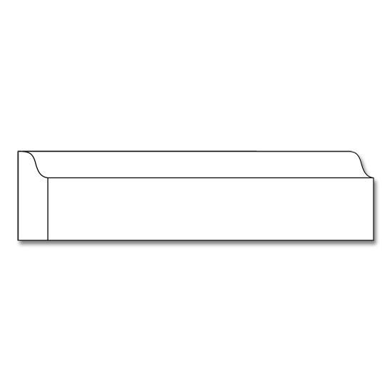 Poplar Door Stop- 1/2 X 1 1/2