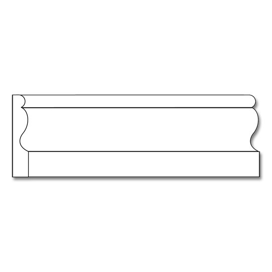 Wood Door Stop- 3/8 X 2