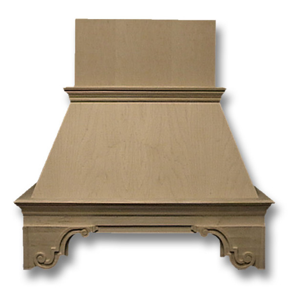 Wall Wood Hood 30in Emperor Maple