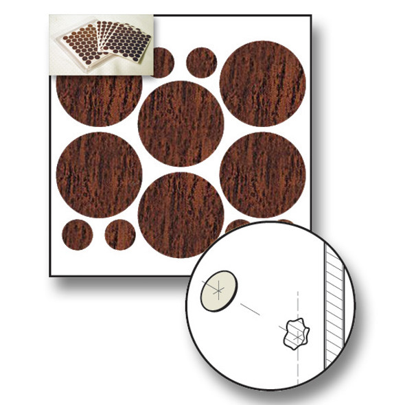 Fastcap Medium Cherry PVC 1-5/8" Fastcap Medium Cherry PVC 1-5/8"