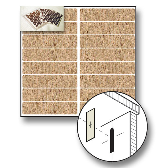 Fastcap Cherry Unfinished Wood  9/16" x 2-1/2 Fastcap Cherry Unfinished Wood  9/16" x 2-1/2