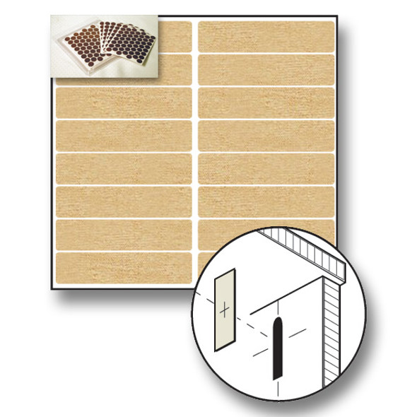 Fastcap Hardrock Maple PVC  9/16" x 2-1/2 Fastcap Hardrock Maple PVC  9/16" x 2-1/2