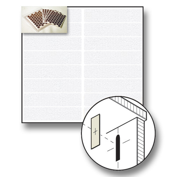 Fastcap White PVC  9/16" x 2-1/2 Fastcap White PVC  9/16" x 2-1/2