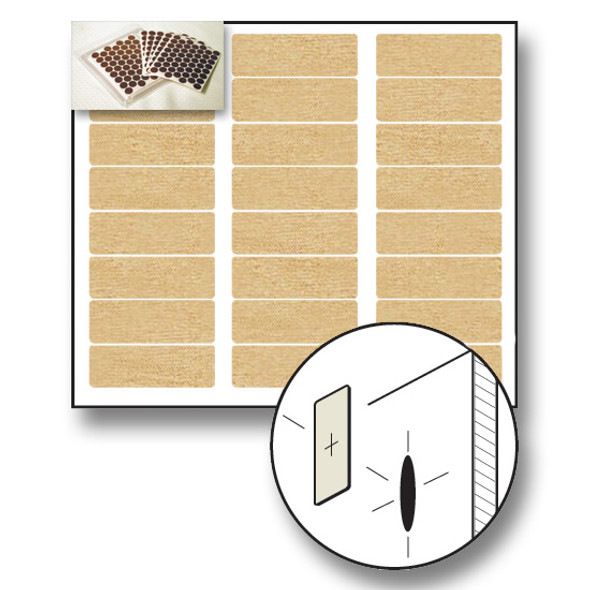 Fastcap Hardrock Maple PVC Kreg 1-5/8" x 9/16 Fastcap Hardrock Maple PVC Kreg 1-5/8" x 9/16