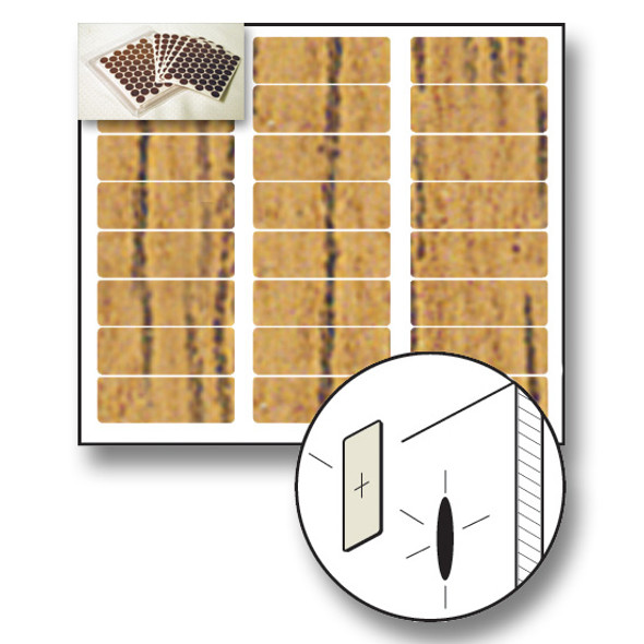 Fastcap Natural Oak PVC 1-5/8" x 9/16 Fastcap Natural Oak PVC 1-5/8" x 9/16