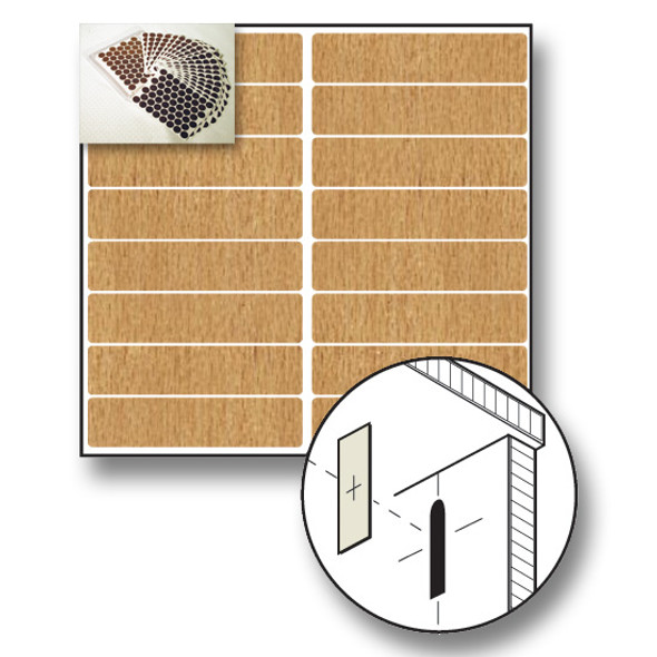 Fastcap Light Maple PVC   9/16" x 2-1/2 Fastcap Light Maple PVC   9/16" x 2-1/2